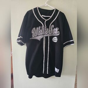 White Sox Black and Gray Baseball Jersey